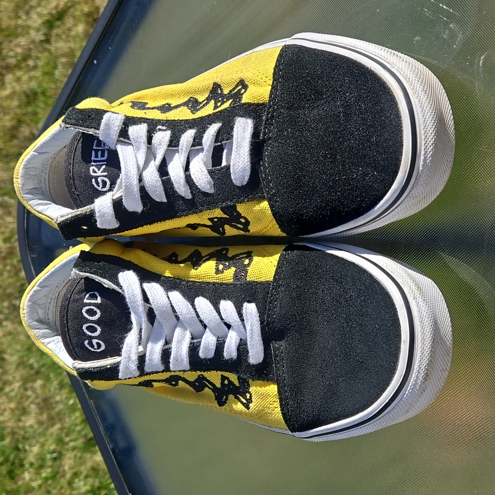 Charlie Brown Goid Grief Vans Sneakers